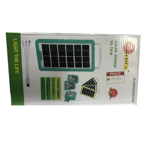 Solar Power System Lamp Kit